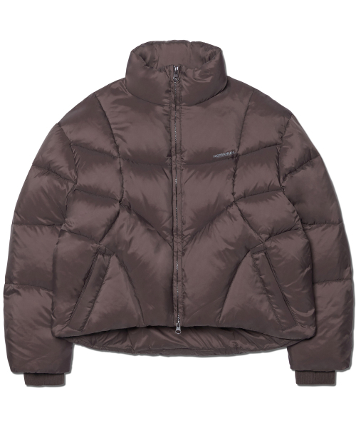 NOMANUAL(NOMANUAL)の「AELLA DUCK DOWN - BROWN(ダウンジャケット/コート・レディース・その他・SMALL/MEDIUM/LARGE/X-LARGE)」の3枚目の写真