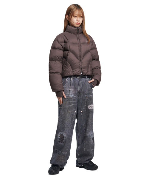 NOMANUAL(NOMANUAL)の「AELLA DUCK DOWN - BROWN(ダウンジャケット/コート・レディース・その他・SMALL/MEDIUM/LARGE/X-LARGE)」の7枚目の写真