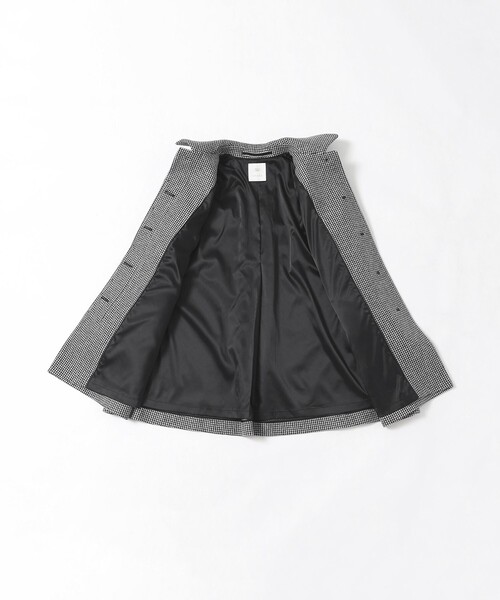 amaca（アマカ）の「ウールツイード（ステンカラーコート・レディース・グレー系その他・40/38）」の8枚目の写真