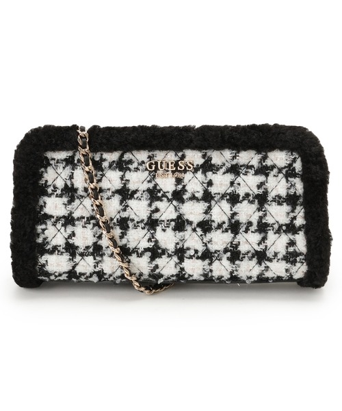 Guess(ゲス)の「CRISTI Top Zip Crossbody ショルダーバッグ (ショルダーバッグ・レディース・ブラック系その他・ONE SIZE)」の1枚目の写真