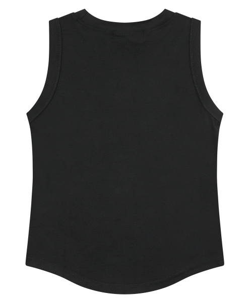 MUCENT(ムセント)の「ディアナラウンドネックスリーブレスナシ (3カラー)(Tシャツ/カットソー・レディース・チャコール/ホワイト/ブラック・FREE)」の5枚目の写真