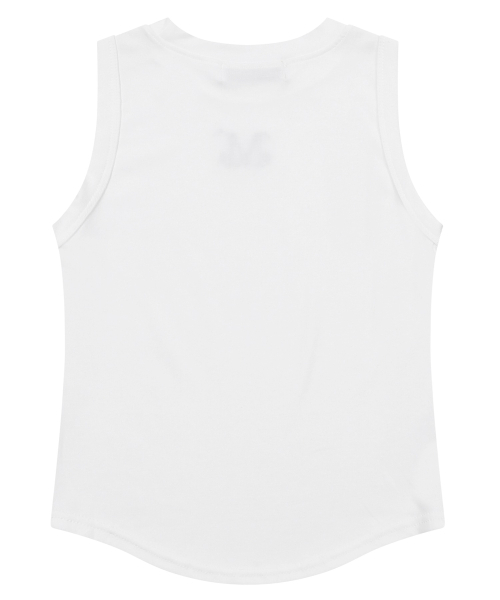 MUCENT(ムセント)の「ディアナラウンドネックスリーブレスナシ (3カラー)(Tシャツ/カットソー・レディース・チャコール/ホワイト/ブラック・FREE)」の9枚目の写真