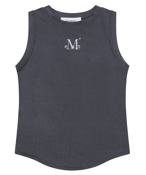 MUCENT(ムセント)の「ディアナラウンドネックスリーブレスナシ (3カラー)(Tシャツ/カットソー・レディース・チャコール/ホワイト/ブラック・FREE)」の11枚目の写真