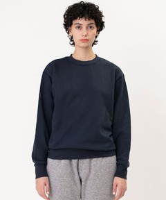 裏毛クルーネックプルオーバー