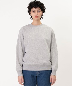 裏毛クルーネックプルオーバー