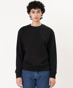 裏毛クルーネックプルオーバー