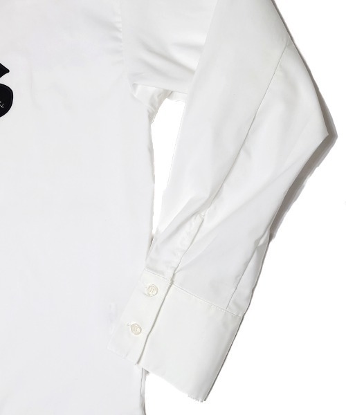 CRYSTAL BALL(クリスタルボール)の「オーバーサイズスキッパーブラウス(シャツ/ブラウス・レディース・ブラック/ホワイト/ブラウン・FREE)」の6枚目の写真