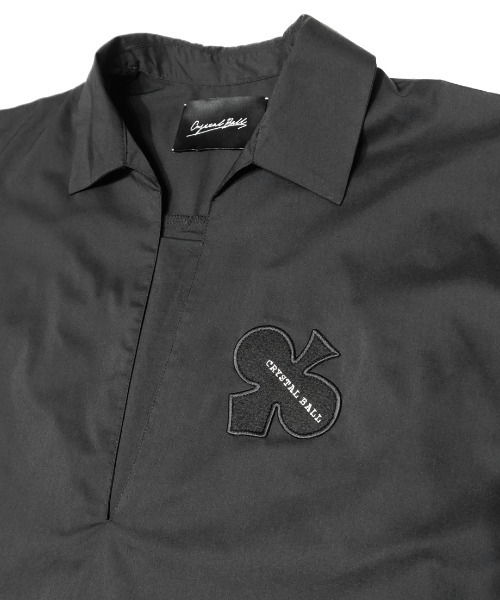 CRYSTAL BALL(クリスタルボール)の「オーバーサイズスキッパーブラウス(シャツ/ブラウス・レディース・ブラック/ホワイト/ブラウン・FREE)」の10枚目の写真