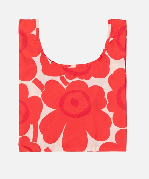 marimekko(マリメッコ)の「Unikko / Mini Smartbag(エコバッグ/サブバッグ・レディース・レッド・FREE)」の1枚目の写真