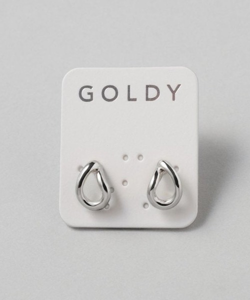 GOLDY(ゴールディ)の「【GOLDY】プチ ニュアンス ドロップ ピアス 1251106(ピアス(両耳用)・レディース・ゴールド系その他2/シルバー/シルバー系その他2/ゴールド・FREE)」の10枚目の写真