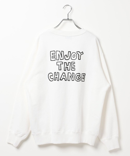 AMERICAN RAG CIE（アメリカンラグシー）の「【AMERICAN RAG CIE×BANANA YAMAMOTO】Dogスウェット（スウェット・メンズ・ホワイト/グリーン・LARGE/MEDIUM）」の3枚目の写真