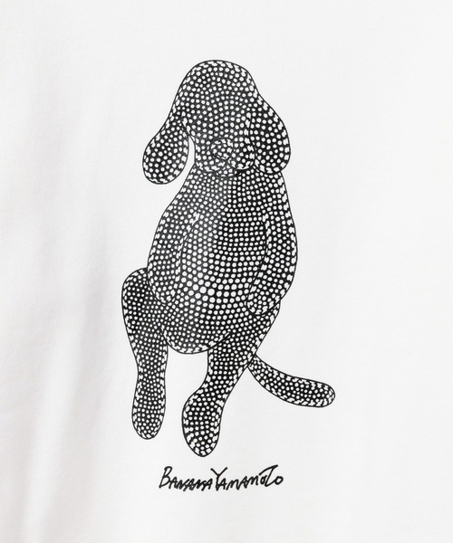 AMERICAN RAG CIE（アメリカンラグシー）の「【AMERICAN RAG CIE×BANANA YAMAMOTO】Dogスウェット（スウェット・メンズ・ホワイト/グリーン・LARGE/MEDIUM）」の11枚目の写真