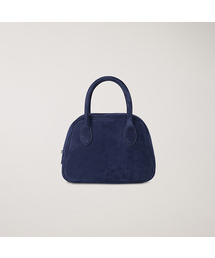 SUEDE BOSTON TOTE BAG_UDBA5F202_NAVY