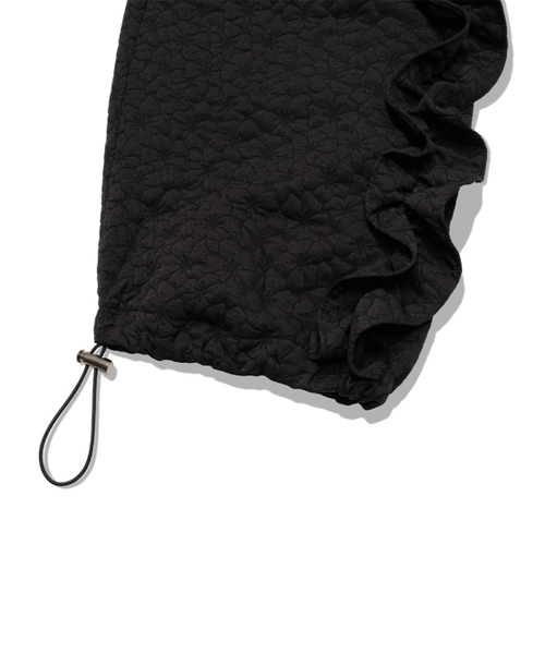 UGLY SHADOW(アグリーシャドウ)の「フラワーラッフルパンツ(ブラック)(その他パンツ・レディース・その他・SMALL/MEDIUM)」の7枚目の写真