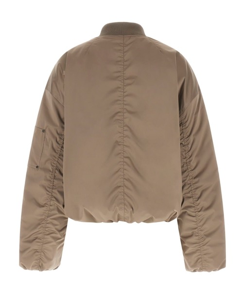 Guess(ゲス)の「LORRAINE Bomber ジャケット MA-1(MA-1・レディース・ブラウン・X-SMALL/SMALL/MEDIUM)」の2枚目の写真