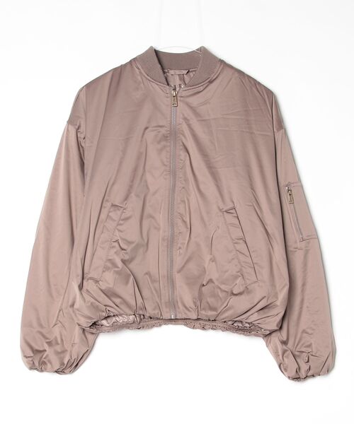 Guess(ゲス)の「LORRAINE Bomber ジャケット MA-1(MA-1・レディース・ブラウン・X-SMALL/SMALL/MEDIUM)」の3枚目の写真