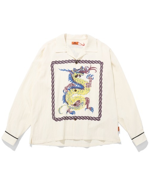 KRIFF MAYER（クリフメイヤー）の「スーベニア開襟シャツ（シャツ/ブラウス・メンズ・ブラック/アイボリー・X-LARGE/LARGE/MEDIUM）」の15枚目の写真