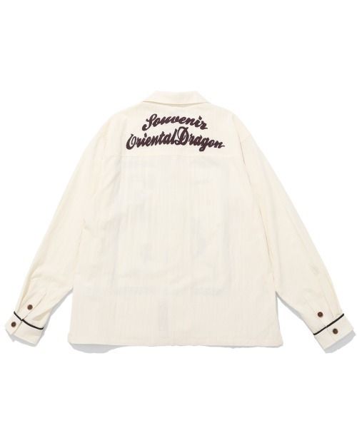 KRIFF MAYER（クリフメイヤー）の「スーベニア開襟シャツ（シャツ/ブラウス・メンズ・ブラック/アイボリー・X-LARGE/LARGE/MEDIUM）」の16枚目の写真