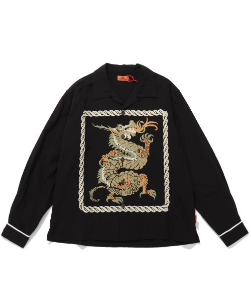 KRIFF MAYER（クリフメイヤー）の「スーベニア開襟シャツ（シャツ/ブラウス・メンズ・ブラック/アイボリー・X-LARGE/LARGE/MEDIUM）」の17枚目の写真