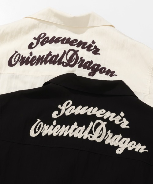 KRIFF MAYER（クリフメイヤー）の「スーベニア開襟シャツ（シャツ/ブラウス・メンズ・ブラック/アイボリー・X-LARGE/LARGE/MEDIUM）」の3枚目の写真