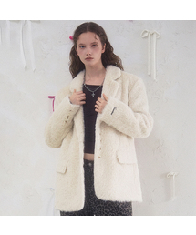 Vivacious（ビバシャス）の「Elizabeth Boucle Blazer IVORY_2Colors（その他アウター）」