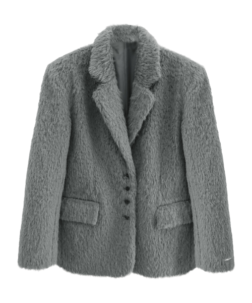 Vivacious(ビバシャス)の「Elizabeth Boucle Blazer IVORY_2Colors(その他アウター・レディース・ホワイト×レッド/ホワイト×ブラック・FREE)」の10枚目の写真