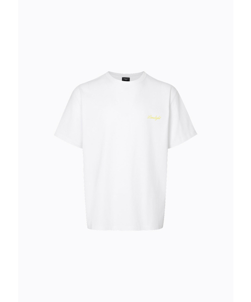 LIMELIGHT APPAREL(ライムライトアパレル)の「アパレルスクリプトロゴTシャツ(ホワイト/ライムライト)(Tシャツ/カットソー・メンズ・その他・SMALL/MEDIUM/LARGE/X-LARGE)」の2枚目の写真