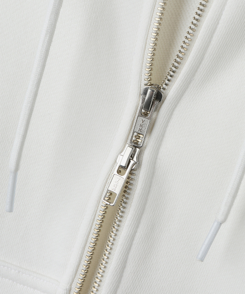MOONSUN（ムーンサン）の「02 M.C UNISEX, Logo Hood Zip-up / White（パーカー・メンズ・その他・MEDIUM/LARGE）」の5枚目の写真