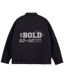 ASTRAL PROJECTION（アストラルプロジェクション）の「ボールドゴーゴーオーバーサイズトラッカージャケット_ブラック（ダウンジャケット/コート）」