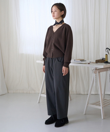 Hidden Soft Almond Fit Pants (Charcoal)