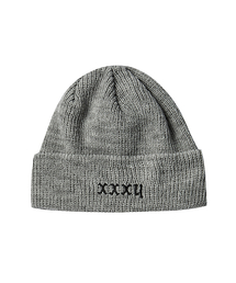 LMN3011（エルエムエヌ3011）の「Signature Lettering Beanie - Grey（ニットキャップ/ビーニー）」