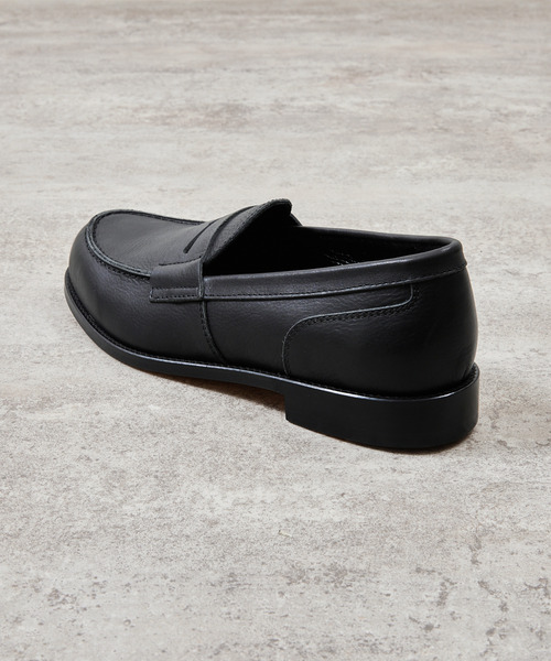 And A（アンドエー）の「PADRONE パドローネ / LOAFERS オイルレザーローファー コインローファー / PU8587-2304（ローファー・メンズ・ブラック/キャメル/ベージュ・40/41/42/43）」の13枚目の写真