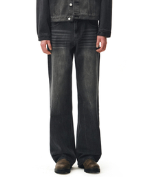Mid Rise Wide Jeans DCPT027CRBlack2