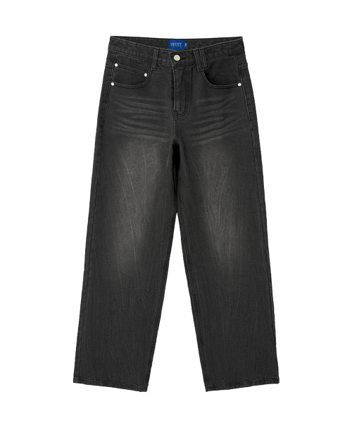 DECET(デケト)の「Mid Rise Wide Jeans DCPT027CRBlack2(デニムパンツ・レディース・その他・34/32/30/26/28)」の10枚目の写真