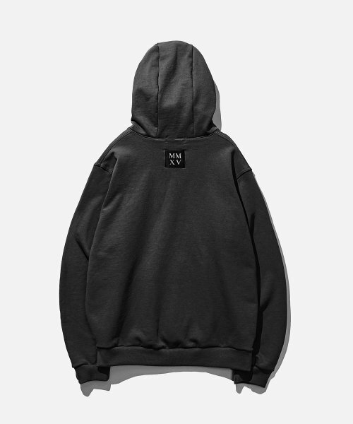 VASTIC(バスティック)の「スタッドダブルステッチフードパーカー_ブラック(パーカー・メンズ・その他・LARGE/MEDIUM)」の3枚目の写真