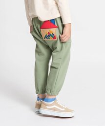 BIT'Z（ビッツ）の「積み木遊び刺繍サルエルジョガーパンツ（スウェットパンツ）」