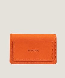 PLEATICA（プリティカ）の「Remember Card Wallet Orange / Italy Vestable Leather（札入れ/マネークリップ）」