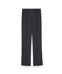 R-0038 / R4-ZIP WOOL TROUSERS - 2.0(GRAY)