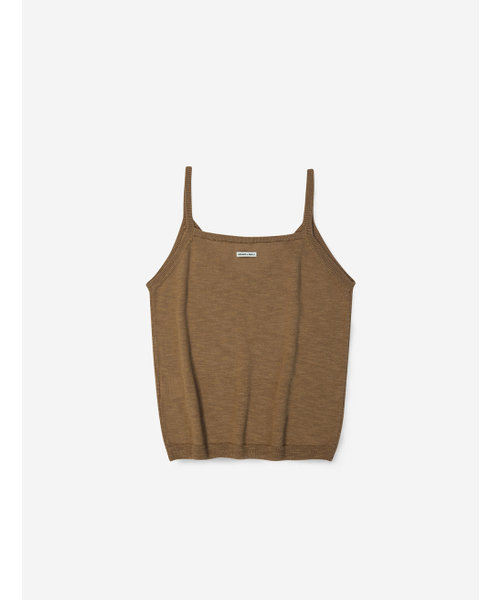 FLATWAVE IN SEOUL(フラットウェーブインソウル)の「Pale Linen Cardigan/Sleeveless Set Camel(カーディガン/ボレロ・レディース・その他・FREE)」の6枚目の写真