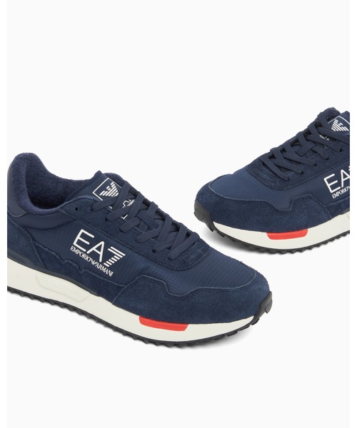 期間限定値下げ⭐︎新品未使用！EMPORIO ARMANI EA7 ネイビー セール】<オンライン限定>【エンポリオ アルマーニ EA7】スニーカーズ