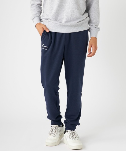 Kappa(カッパ)の「スウェットパンツ(スウェットパンツ・メンズ・グリーン/ネイビー/杢グレー/ブラック・X-LARGE/LARGE/MEDIUM)」の4枚目の写真