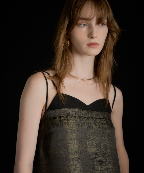 LE'RURE（リルアー）の「Knot design metal choker（チョーカー・レディース・ゴールド/シルバー・FREE）」の3枚目の写真