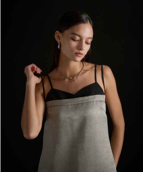 LE'RURE（リルアー）の「Knot design metal choker（チョーカー・レディース・ゴールド/シルバー・FREE）」の7枚目の写真