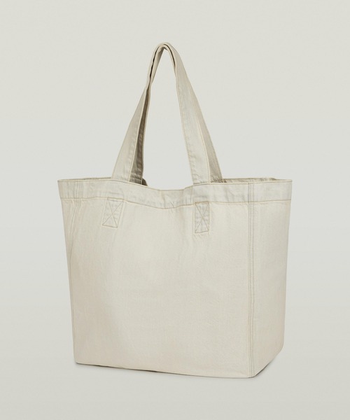 G-STAR(ジースター)の「【UNISEX】Big Tote Bag/ビッグサイズカラーデニムウォッシュド加工トートバッグ(トートバッグ・メンズ・グレー系その他・ONE SIZE)」の3枚目の写真