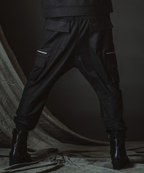 NO ID.（ノーアイディ）の「【NO ID.】Layered Heel Boots / レイヤード ヒール ブーツ（ブーツ・メンズ・ブラック・44(28.5cm)/42(27.5cm/40(25.5cm）」の6枚目の写真