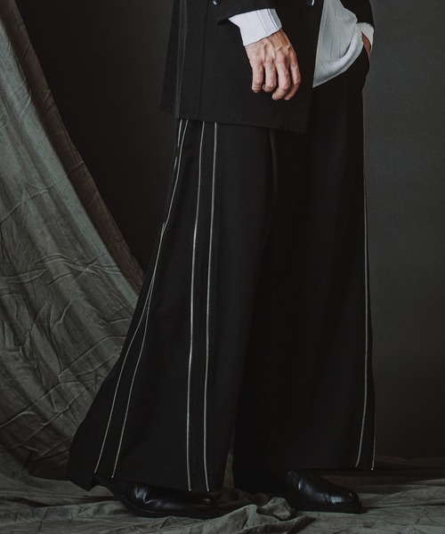 NO ID.（ノーアイディ）の「【NO ID.】Layered Heel Boots / レイヤード ヒール ブーツ（ブーツ・メンズ・ブラック・44(28.5cm)/42(27.5cm/40(25.5cm）」の9枚目の写真