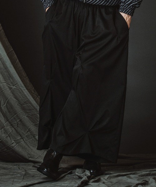 NO ID.（ノーアイディ）の「【NO ID.】Layered Heel Boots / レイヤード ヒール ブーツ（ブーツ・メンズ・ブラック・44(28.5cm)/42(27.5cm/40(25.5cm）」の19枚目の写真