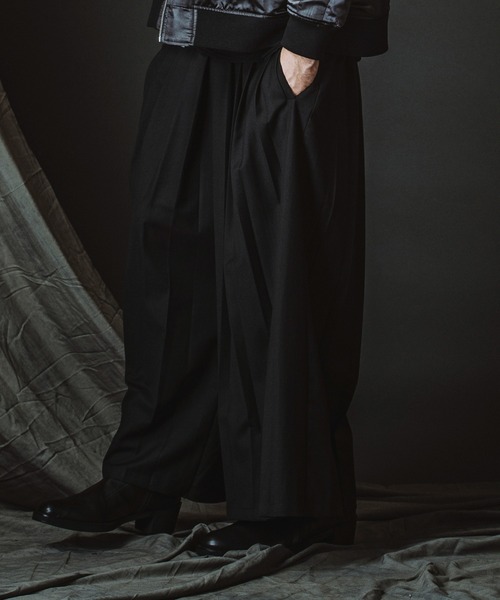 NO ID.（ノーアイディ）の「【NO ID.】Layered Heel Boots / レイヤード ヒール ブーツ（ブーツ・メンズ・ブラック・44(28.5cm)/42(27.5cm/40(25.5cm）」の21枚目の写真