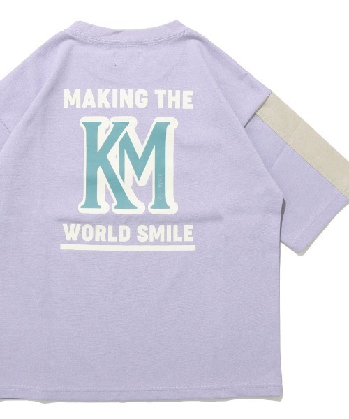 KRIFF MAYER（クリフメイヤー）の「【UVカット・接触冷感・速乾・抗菌】多機能アクティブT（Tシャツ/カットソー・キッズ・ネイビー/チャコール/ライトグレー/パープル・120/170/160/150/140/130）」の4枚目の写真