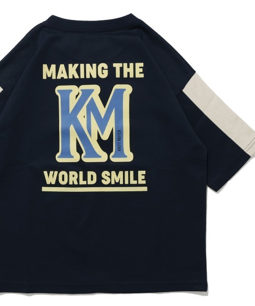 KRIFF MAYER（クリフメイヤー）の「【UVカット・接触冷感・速乾・抗菌】多機能アクティブT（Tシャツ/カットソー・キッズ・ネイビー/チャコール/ライトグレー/パープル・120/170/160/150/140/130）」の3枚目の写真